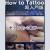刺青 HOW TO DVD　vol.1　 ～超入門編～　　　　DVD1สีดำ
